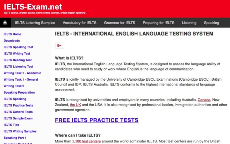Học IELTS qua phần mềm IELTS Exam