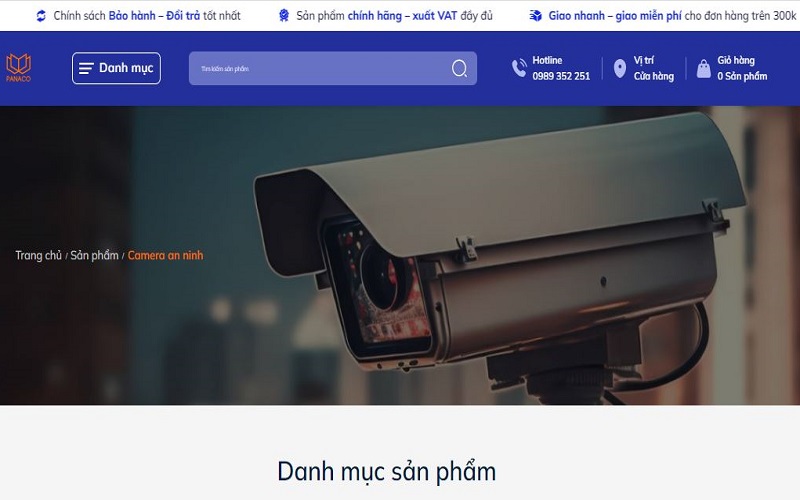 cung cấp đa dạng giải pháp lắp đặt camera