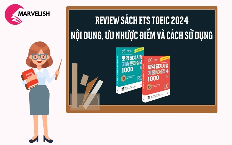 review sách ets toeic 2024