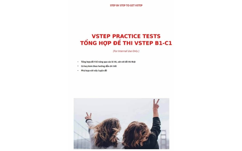 Sách VSTEP Practice Tests B1 - B2 - C1 