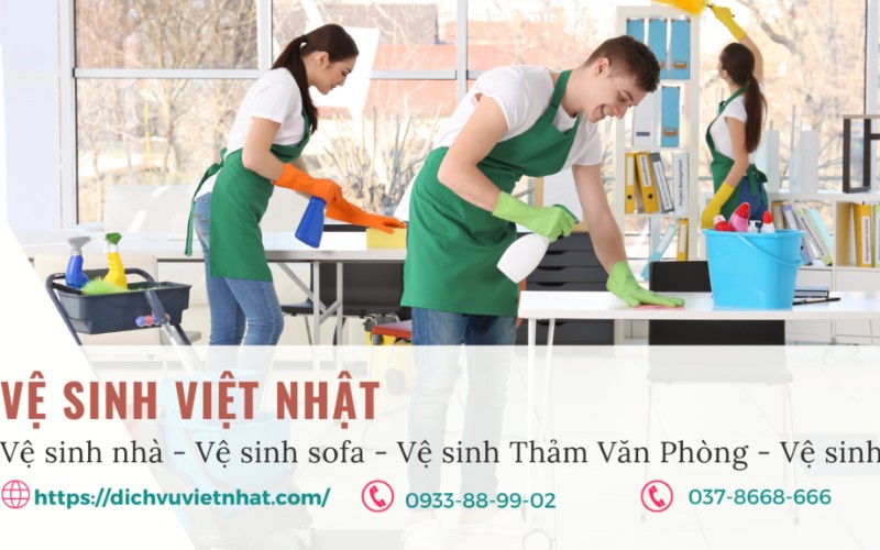 Công ty dịch vụ vệ sinh Việt Nhật