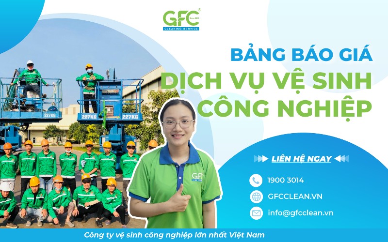 Dịch vụ vệ sinh công nghiệp GFC Clean