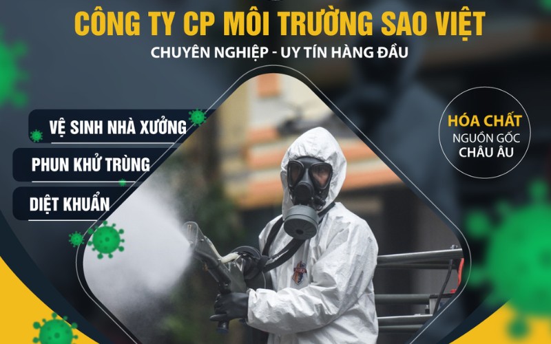 Công ty dịch vụ vệ sinh công nghiệp Sao Việt