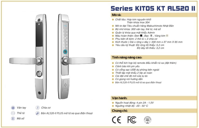 Khóa Kitos KT – AL520