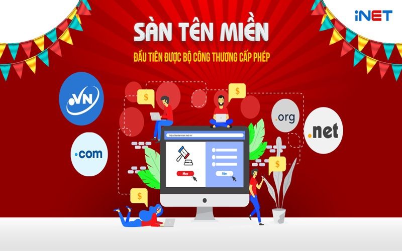 nhà cung cấp tên miền iNET