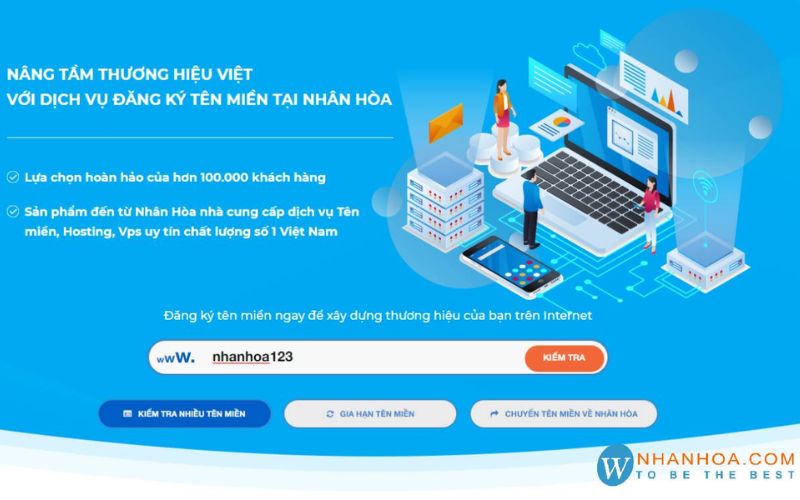 nhà cung cấp tên miền Nhân Hòa