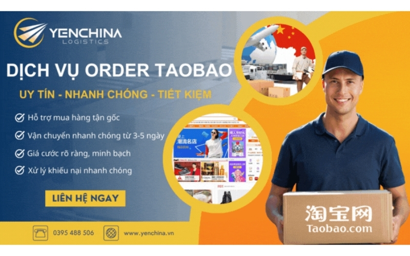 dịch vụ nhập hàng Taobao