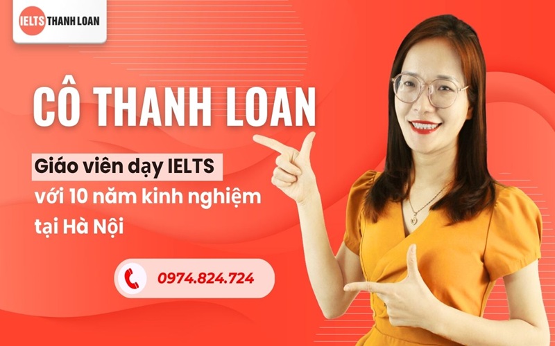 cô Thanh Loan giáo viên dạy ielts giỏi tại Hà Nội