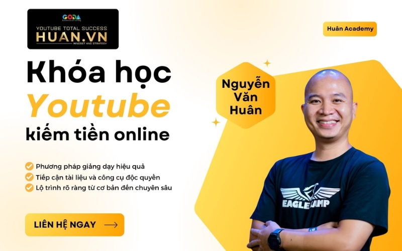 khóa học kiếm tiền youtube