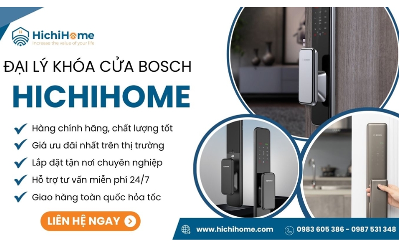 đại lý khóa cửa bosch hichihome