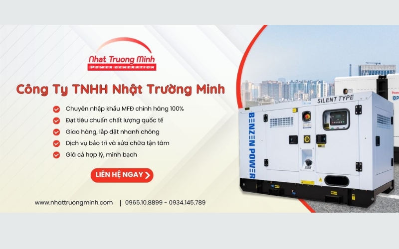 Đơn vị cung cấp máy phát điện nhattruongminh