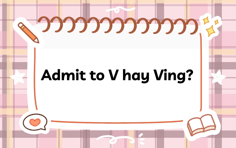 Admit to V hay Ving