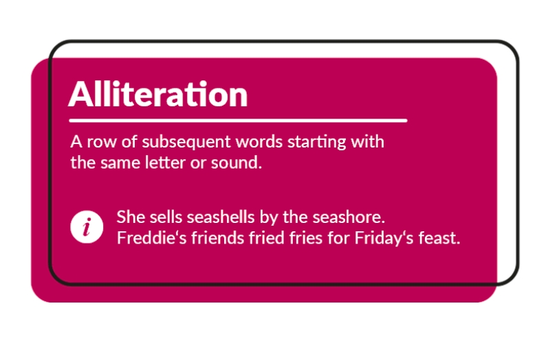 Alliteration – Điệp âm