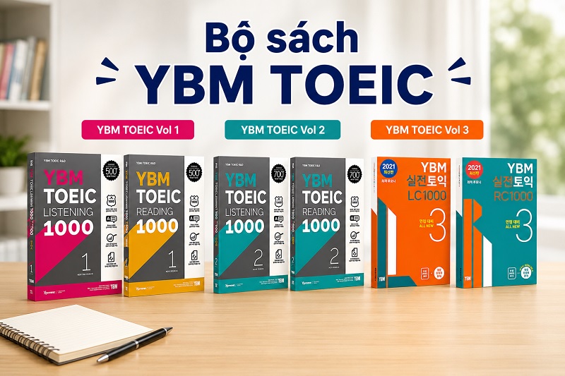 Bộ sách YBM TOEIC 1000