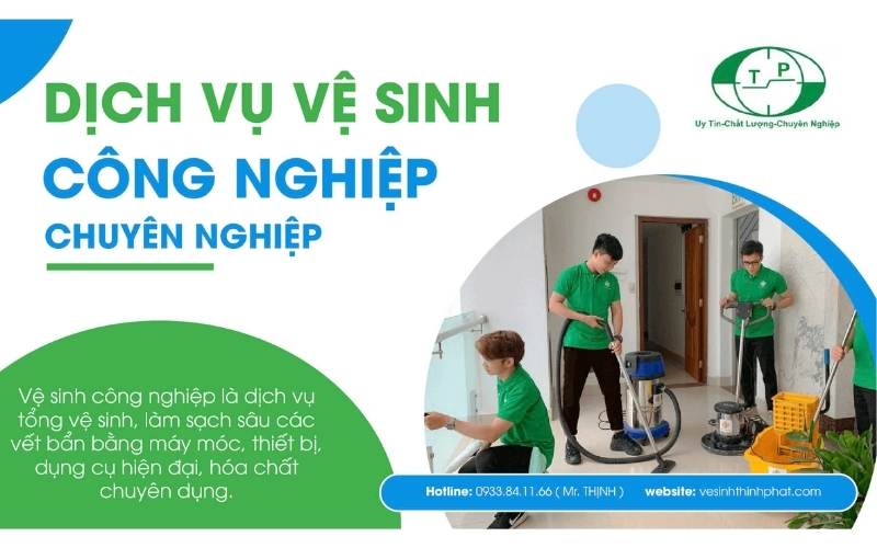 Công ty dịch vụ vệ sinh sau xây dựng Thịnh Phát
