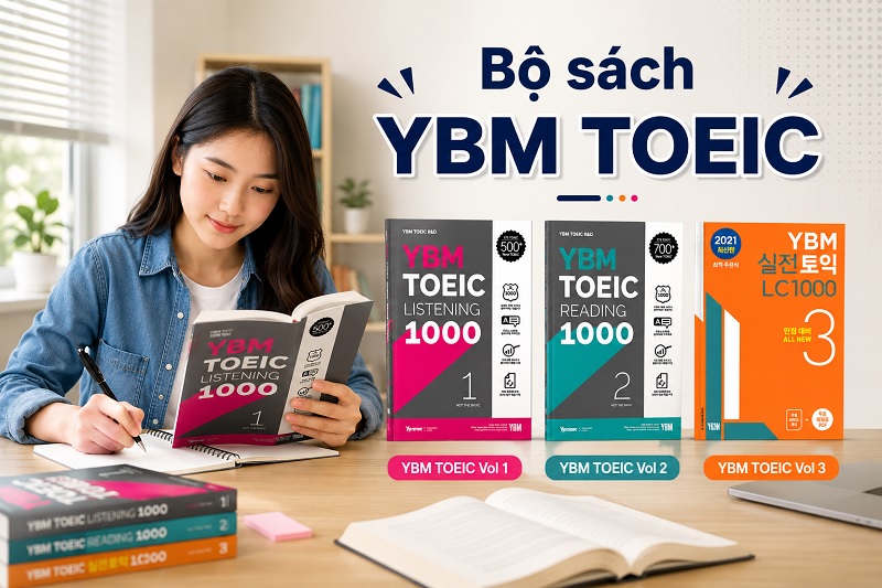 Bộ sách TOEIC YBM