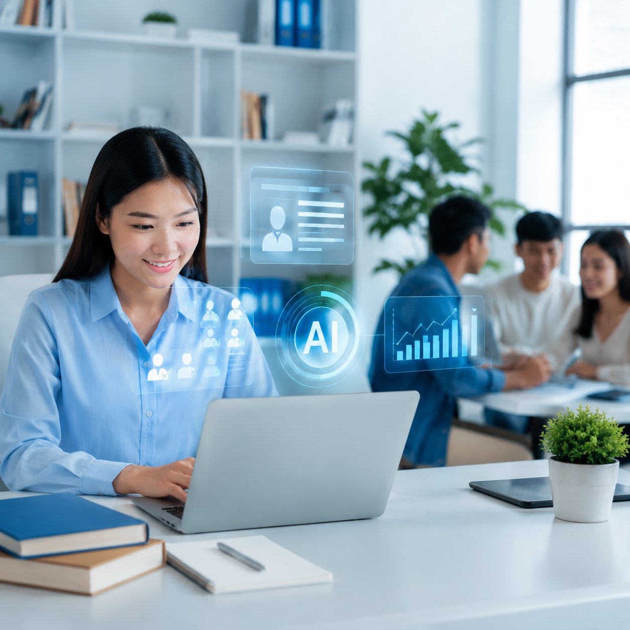 Ứng dụng AI cho phòng nhân sự trung tâm đào tạo: Tuyển dụng giảng viên và quản lý nhân sự thông minh